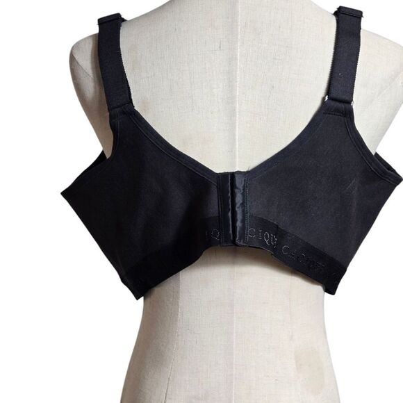 Cacique Black Lace Sheer Comfort Solution Bra Plus Size NWT - Picture 4 of 6